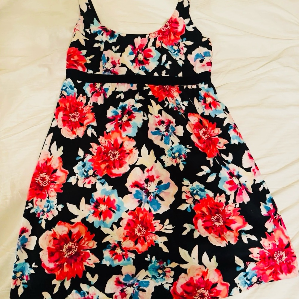 Beautiful Motherhood Maternity Size Large Floral Print Dress!!!